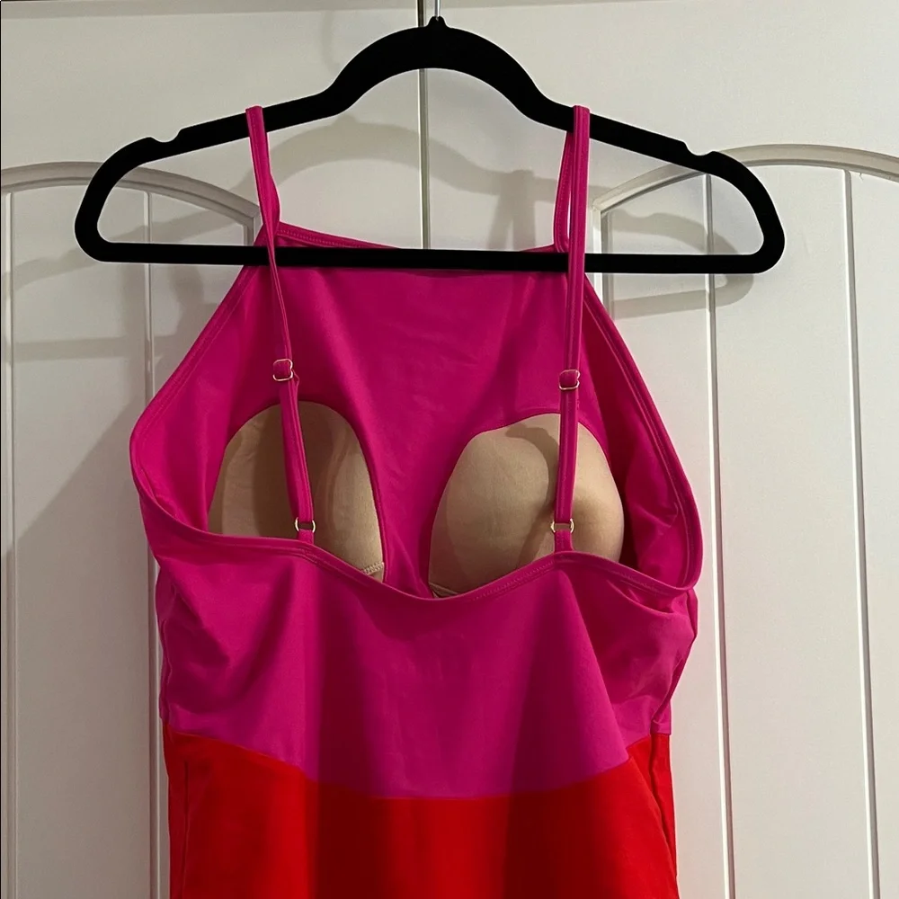 Summersalt Vibrant Pink and Red Swimsuit